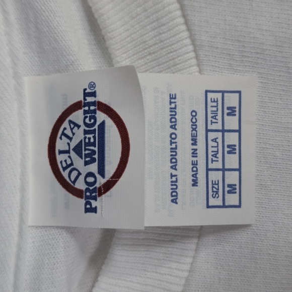 DC Comics Harley Quinn official classic retro graphic Med white & red t-shirt - Picture 5 of 6